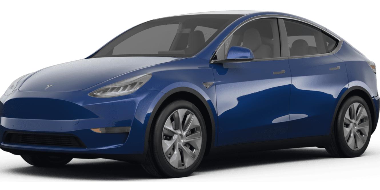 TESLA MODEL Y 2022 7SAYGDEE3NF441417 image